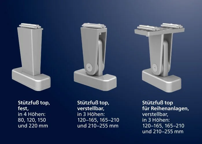 Wintergartenmarkise Stützfüße